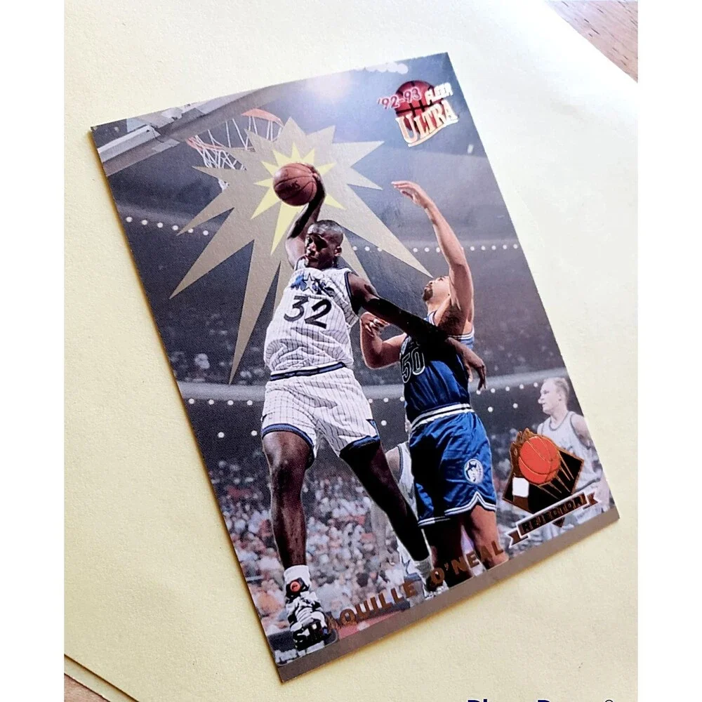 1992-93 Fleer Ultra Shaquille O'Neal Rejector Rookie Card #4 Shaq Orlando Magic